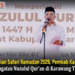 Tutup Rangkaian Safari Ramadan 2026, Pemkab Karawang Gelar Peringatan Nuzulul Qur’an di Karawang Timur