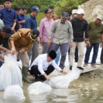 Gubernur Al Haris Tinjau Bendungan PLTA Danau Kerinci, Lepas 10.000 Benih Ikan dan Apresiasi Kemandirian SMK-SPP Negeri 3 Kerinci
