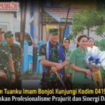 Pangdam Tuanku Imam Bonjol Kunjungi Kodim 0419/Tanjab, Tekankan Profesionalisme Prajurit dan Sinergi Daerah