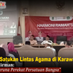 NEWS PUBLIK Karang Taruna Karawang, Dhani Sudirman, moderasi beragama Karawang, kegiatan lintas agama Ramadan, toleransi antar umat beragama