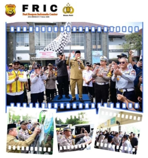 pelepasan mudik gratis 2026 di terminal alam barajo jambi oleh gubernur al haris dan polda jambi