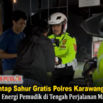Santap Sahur Gratis Polres Karawang