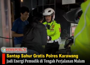 Santap Sahur Gratis Polres Karawang