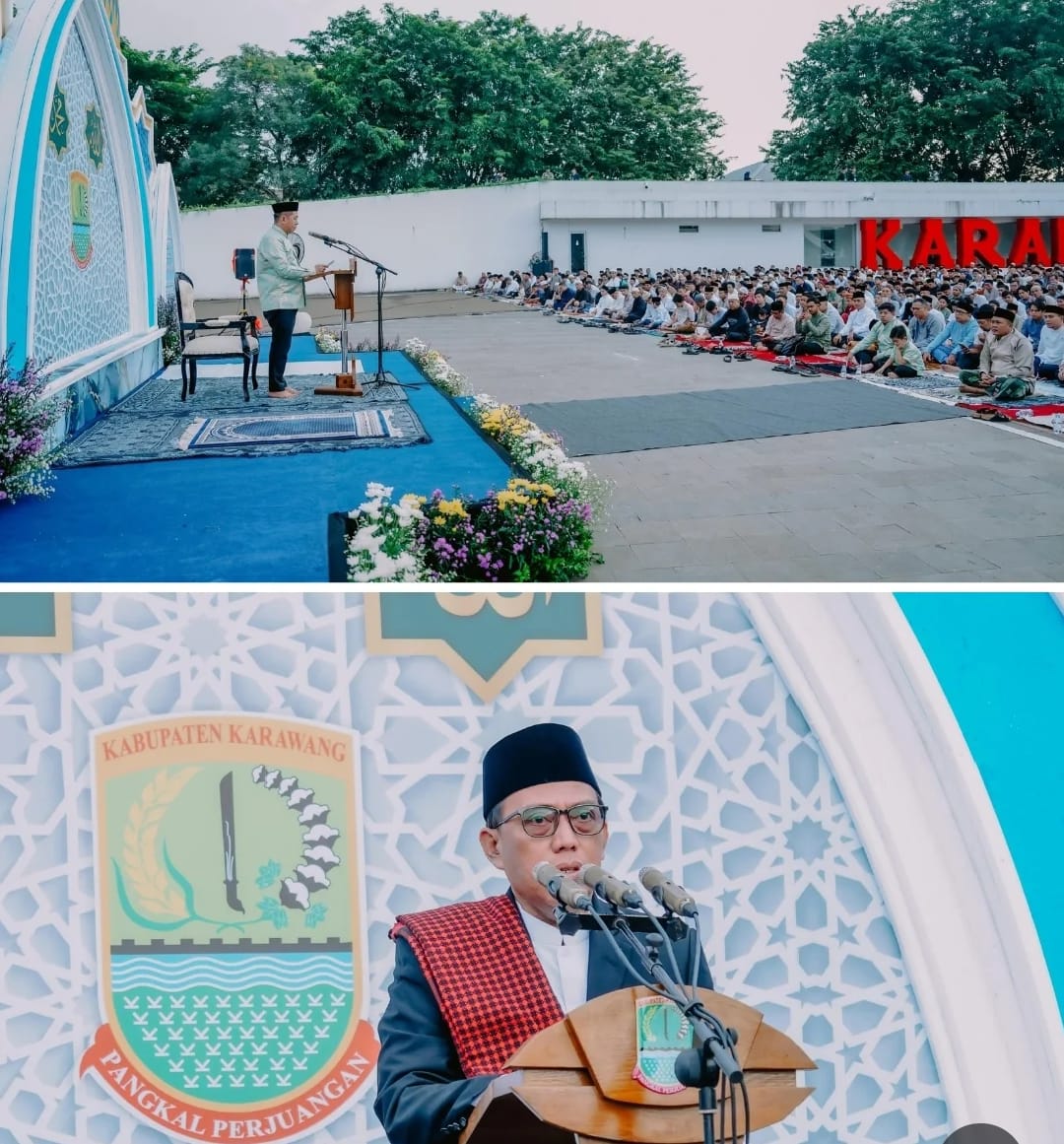 Peran Pemerintah Daerah Sebagai Fasilitator Kebahagiaan, Pesan Kuat Bupati Aep di Idulfitri 2026 Peran Pemerintah Daerah Sebagai Fasilitator Kebahagiaan Karawang