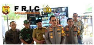 Polresta Jambi Vicon Bersama Kapolri, Bahas Pelayanan dan Pengamanan Objek Wisata Idul Fitri 1447 H