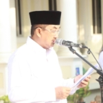 Bupati Anwar Sadat Pimpin Apel Gabungan