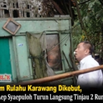 Program Rulahu Karawang Dikebut, Bupati Aep Syaepuloh Turun Langsung Tinjau 2 Rumah Warga