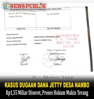 KASUS DUGAAN DANA JETTY DESA NAMBO