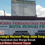 Proyek Strategis Nasional Tutup Jalan Sungai Penuh