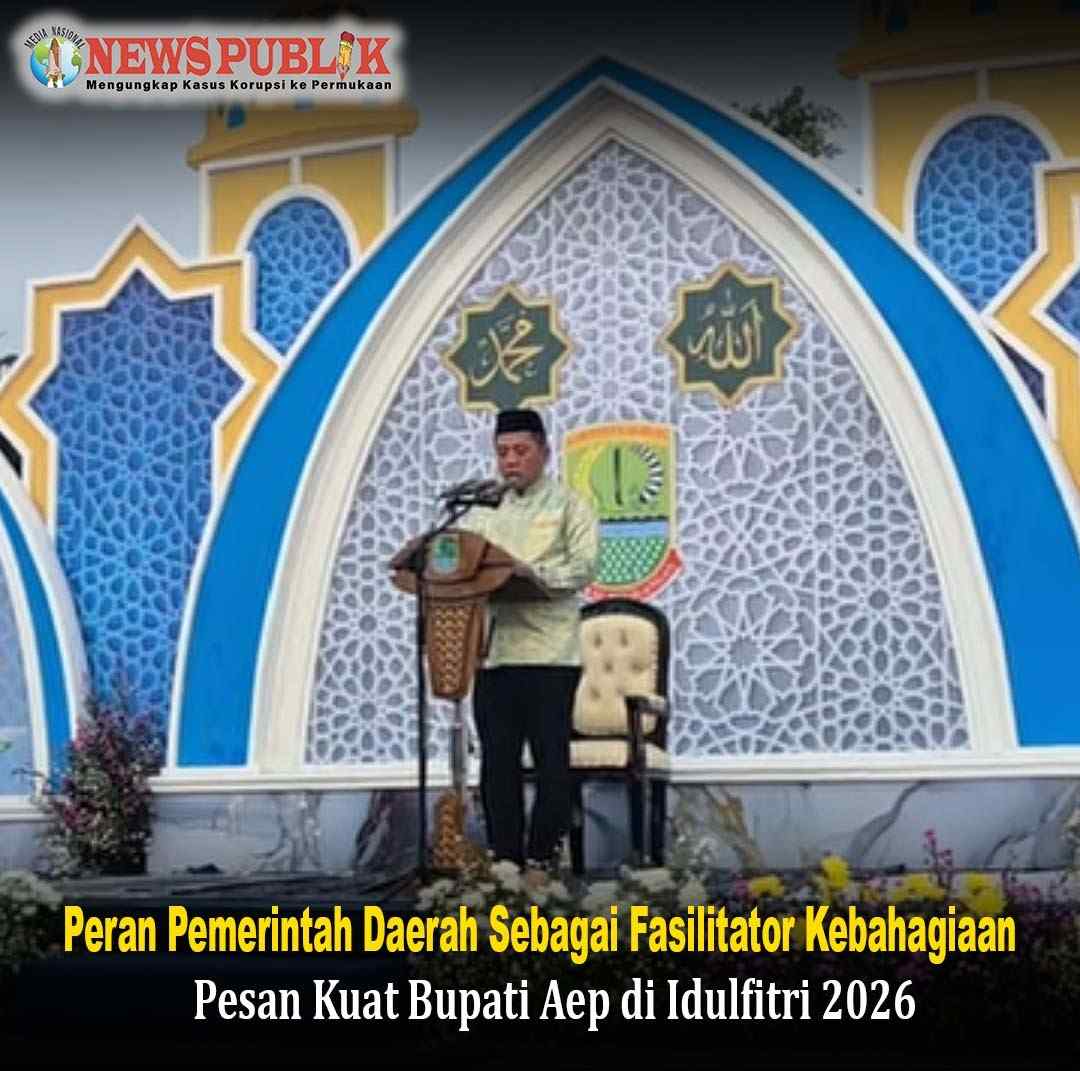 Peran Pemerintah Daerah Sebagai Fasilitator Kebahagiaan, Pesan Kuat Bupati Aep di Idulfitri 2026 Peran Pemerintah Daerah Sebagai Fasilitator Kebahagiaan Karawang