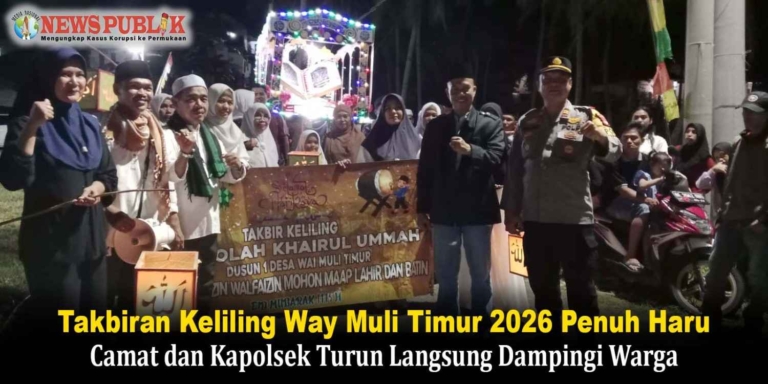 Takbiran Keliling Way Muli Timur