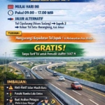 Akses Sadang Japek 2 dibuka untuk pemudik Idulfitri 1447 H