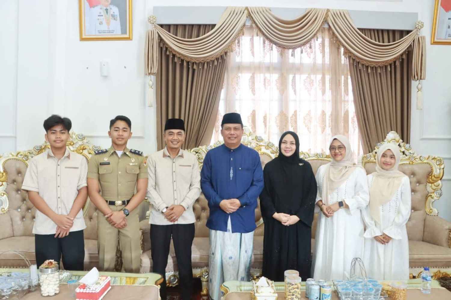 Open House Wabup Tanjab Barat Jadi Momen Sakral dan Menginspirasi, Pererat Ukhuwah dan Persatuan