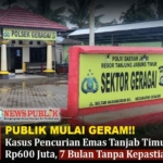 Kasus Pencurian Emas Tanjab Timur Rp600 Juta 7 Bulan Tanpa Kepastian