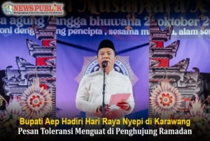 Bupati Aep Hari Raya Nyepi Karawang