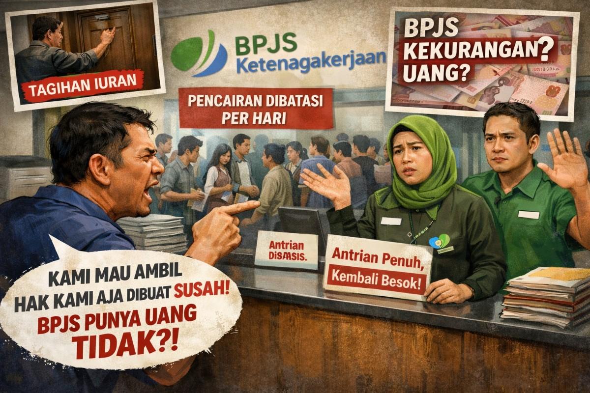 Hak Ditahan? Nasabah Mengamuk, BPJS Ketenagakerjaan Dituding Persulit Pencairan! Hak Ditahan? Nasabah Mengamuk, BPJS Ketenagakerjaan Dituding Persulit Pencairan!