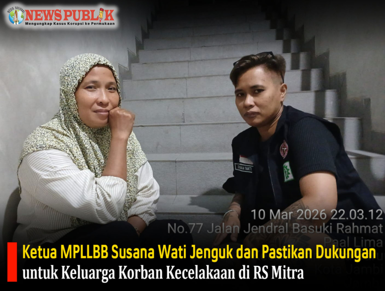 Ketua MPLLBB Susana Wati Jenguk dan Pastikan Dukungan untuk Keluarga Korban Kecelakaan di RS Mitra