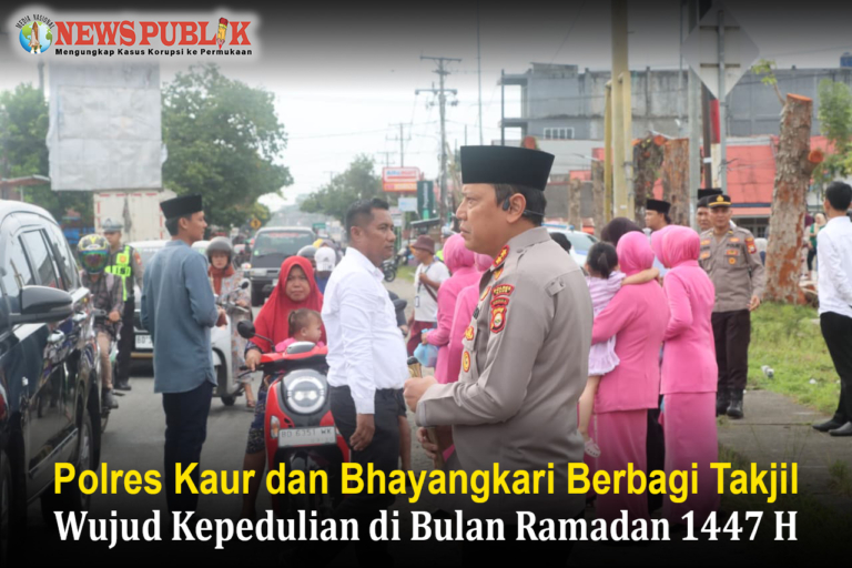 Polres Kaur dan Bhayangkari Berbagi Takjil, Wujud Kepedulian di Bulan Ramadan 1447 H