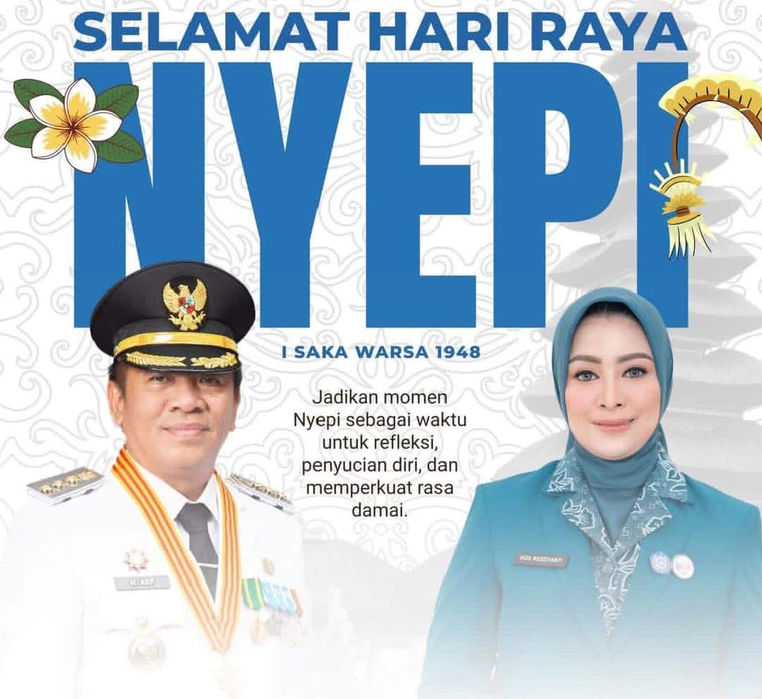 Bupati Aep Hari Raya Nyepi Karawang