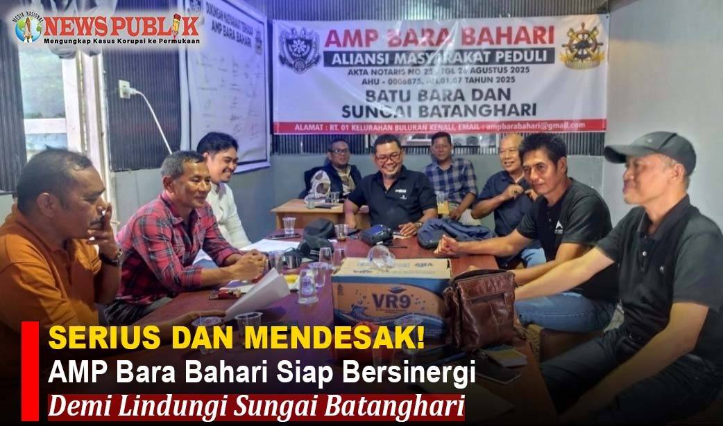 SERIUS DAN MENDESAK! AMP Bara Bahari Siap Bersinergi Demi Lindungi Sungai Batanghari