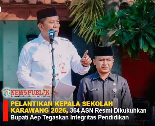 PELANTIKAN KEPALA SEKOLAH KARAWANG 2026
