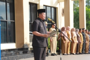 Apel Gabungan ASN Tanjab Barat 2026, Wabup Katamso Tekankan Sinergi dan Kinerja