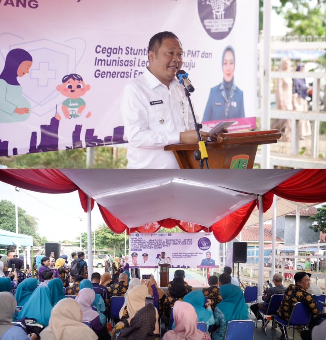 Percepatan Penurunan Stunting Karawang Dimulai, Kick Off PMT dan PID 2026 Resmi Digelar Percepatan Penurunan Stunting Karawang Dimulai, Kick Off PMT dan PID 2026 Resmi Digelar