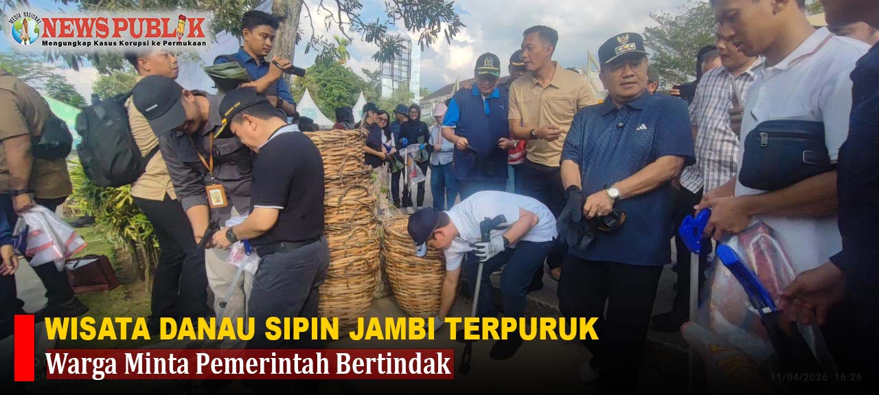 WISATA DANAU SIPIN JAMBI TERPURUK, Warga Minta Pemerintah Bertindak