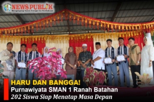 Purnawiyata SMAN 1 Ranah Batahan, 202 Siswa Siap Menatap Masa Depan