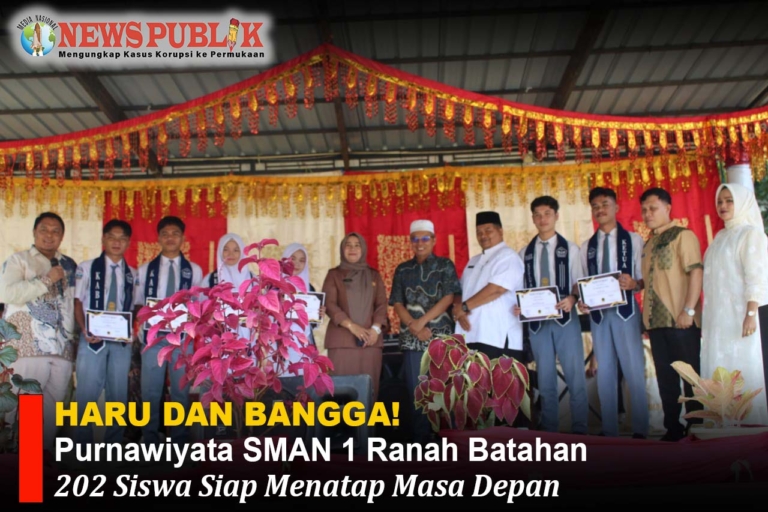 Purnawiyata SMAN 1 Ranah Batahan, 202 Siswa Siap Menatap Masa Depan
