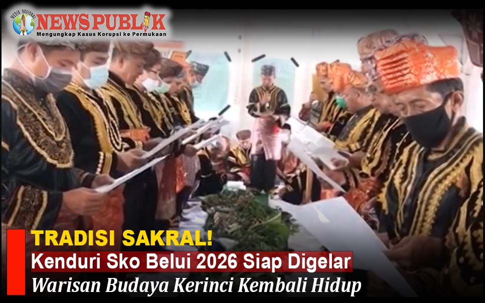 Kenduri Sko Belui 2026 Siap Digelar, Warisan Budaya Kerinci Kembali Hidup