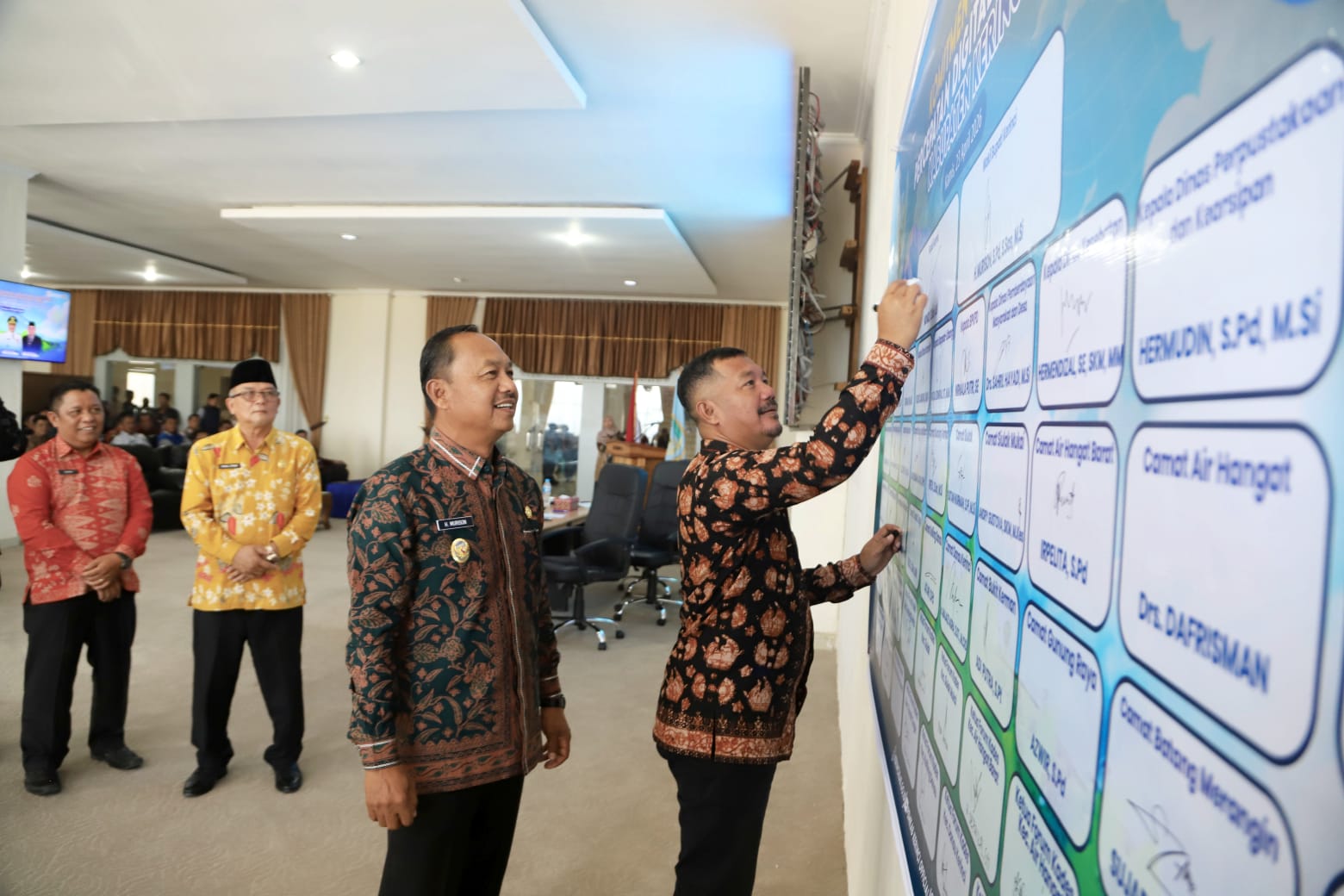 Digitalisasi Desa Kabupaten Kerinci Dipacu, Pelayanan Publik Kini Serba Cepat, Modern dan Transparan