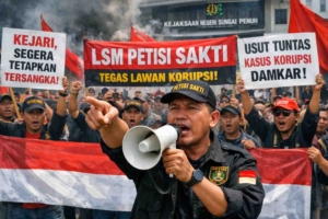 LSM PETISI SAKTI AKAN DEMO BESAR: Desak Kejari Tetapkan Tersangka Korupsi Mencapai 700 Jt Dinas Damkar Kota Sungai Penuh