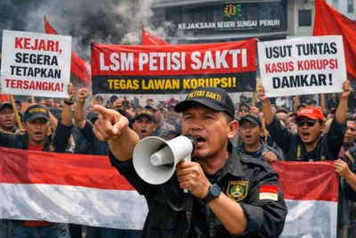 LSM PETISI SAKTI AKAN DEMO BESAR: Desak Kejari Tetapkan Tersangka Korupsi Mencapai 700 Jt Dinas Damkar Kota Sungai Penuh