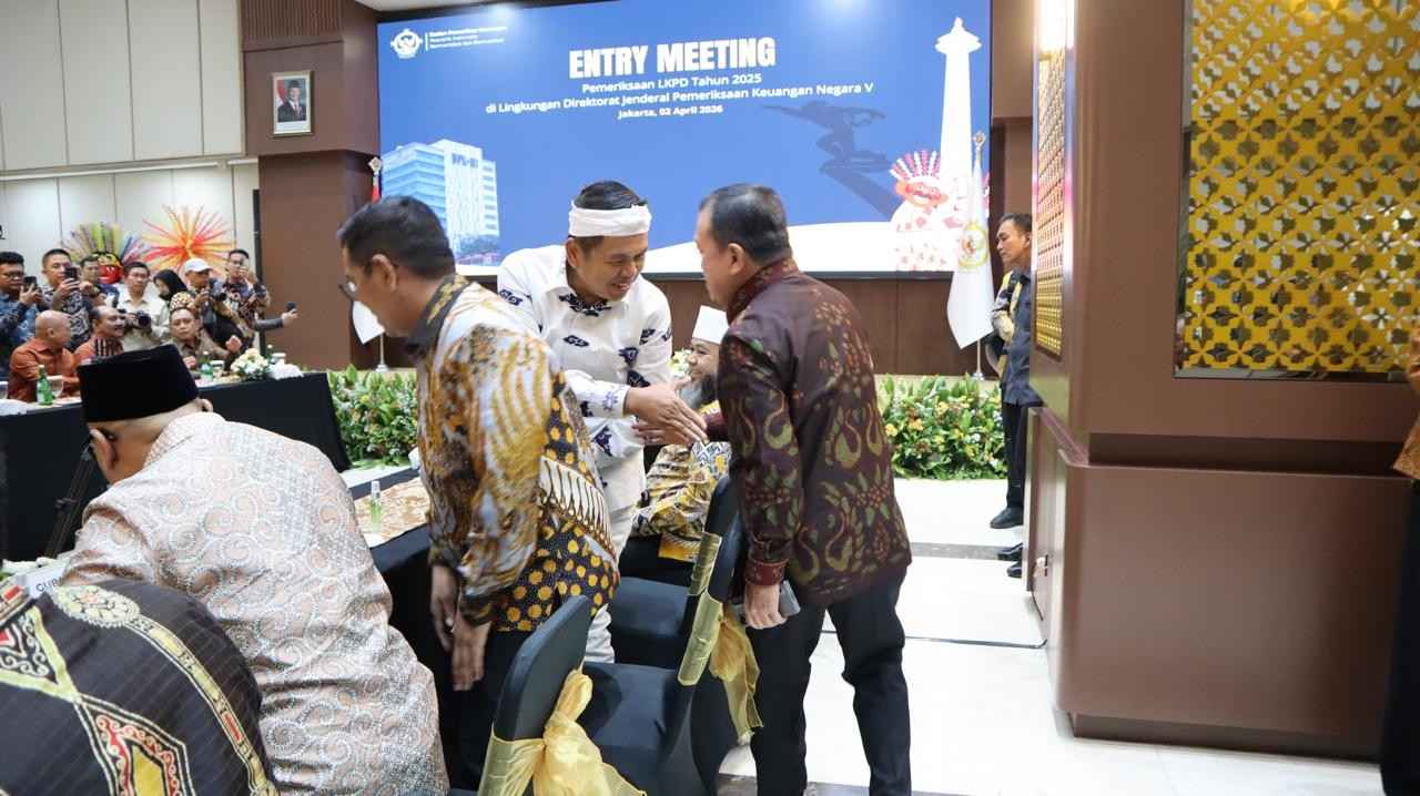 Entry Meeting BPK RI 2025, Gubernur Al Haris Siap Kawal Transparansi Keuangan Entry Meeting BPK RI 2025, Gubernur Al Haris Siap Kawal Transparansi Keuangan