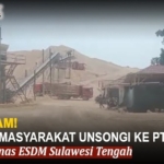 GUGATAN MASYARAKAT UNSONGI KE PTUN PALU, Guncang Dinas ESDM Sulawesi Tengah