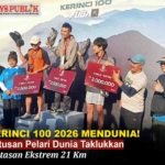 KERINCI 100 2026 MENDUNIA! Ratusan Pelari Dunia Taklukkan Lintasan Ekstrem 21 Km