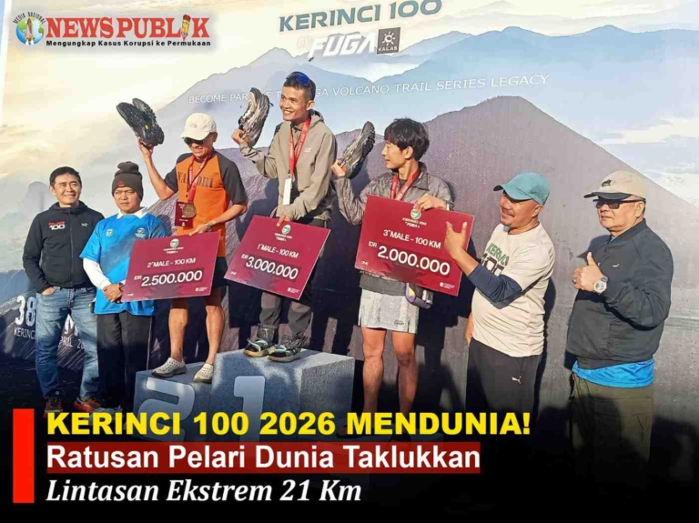 KERINCI 100 2026 MENDUNIA! Ratusan Pelari Dunia Taklukkan Lintasan Ekstrem 21 Km