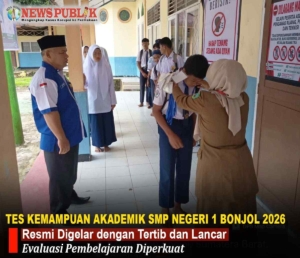 Tes Kemampuan Akademik SMP Negeri 1 Bonjol 2026 Resmi Digelar dengan Tertib dan Lancar, Evaluasi Pembelajaran Diperkuat
