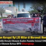 Publik Desak Oknum Kades Nambo Inisial SMB dan Oknum Ketua BPD Ditangkap