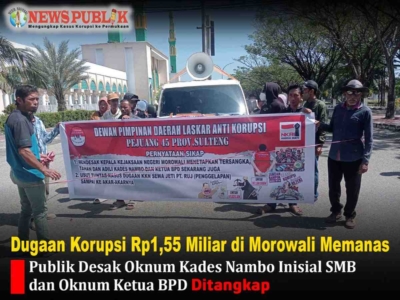 Publik Desak Oknum Kades Nambo Inisial SMB dan Oknum Ketua BPD Ditangkap