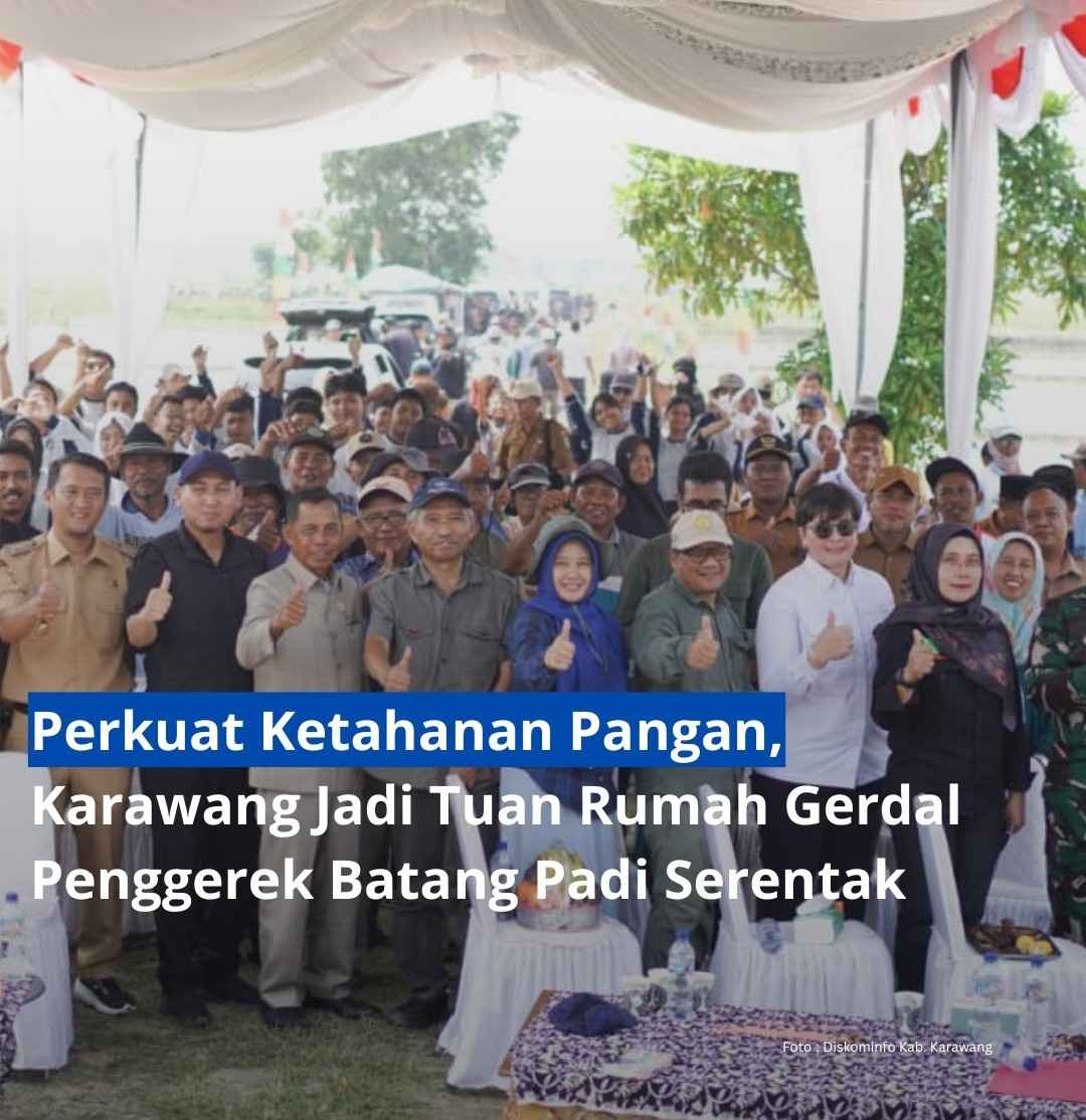 Gerdal Penggerek Batang Padi serentak