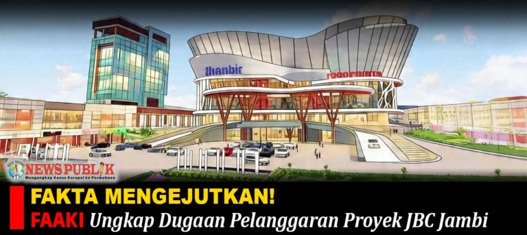 FAAKI Ungkap Dugaan Pelanggaran Proyek JBC Jambi