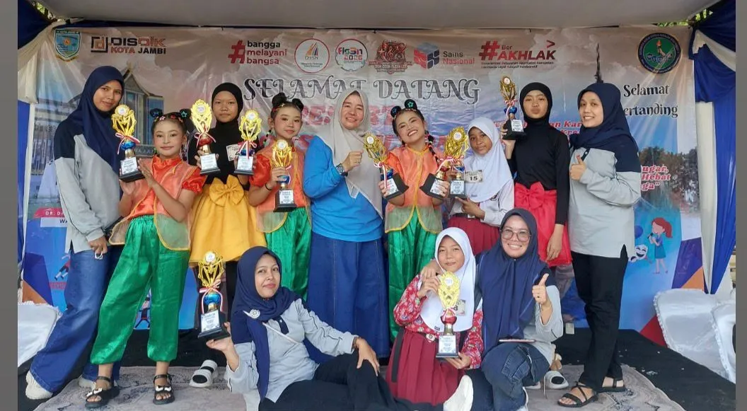 Prestasi Gemilang SD Negeri 66/IV Kota Jambi di FLS2N dan O2SN Tingkat Korwil 1