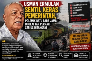 Usman Ermulan Kritik Pemerintah terkait batu bara