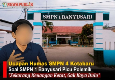 Dugaan Dana BOS SMPN 1 Banyusari disorot publik