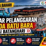 AMP BARA BAHARI Bongkar Pelanggaran Armada Batu Bara di Sungai Batanghari