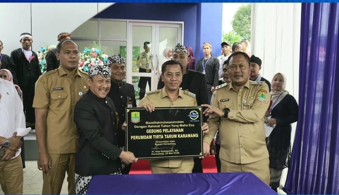HUT ke-39 Perumdam Tirta Tarum Karawang, Bupati Aep Apresiasi Komitmen Perbaikan Layanan