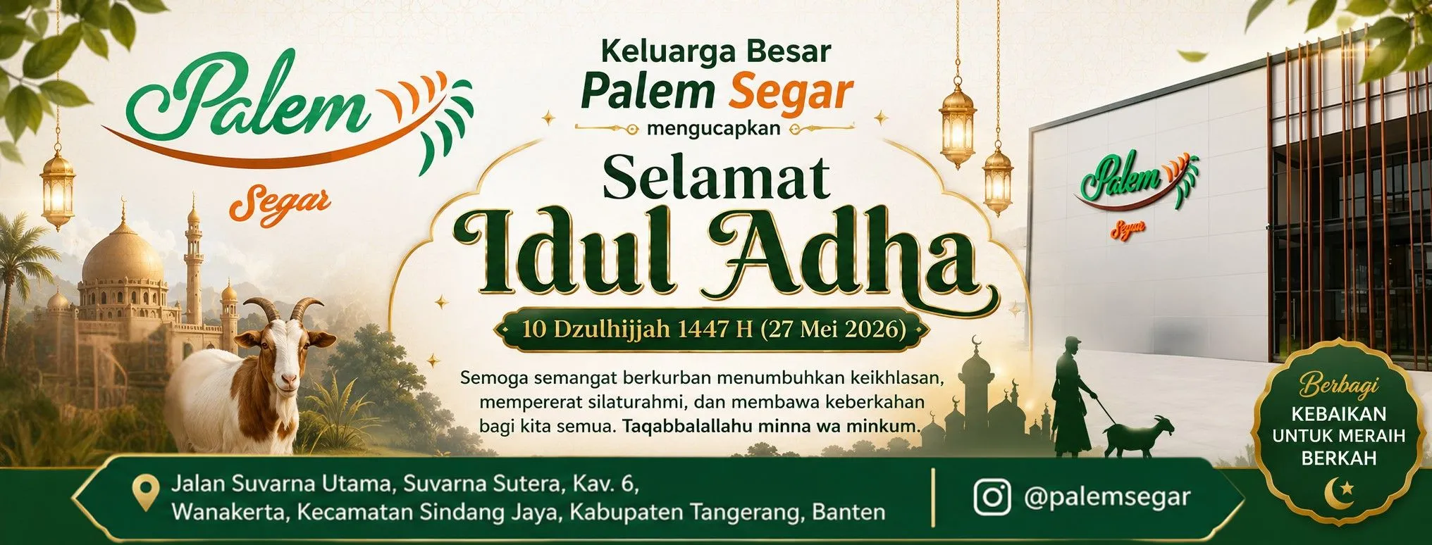 Ucapan Idul Adha Palem Sugar