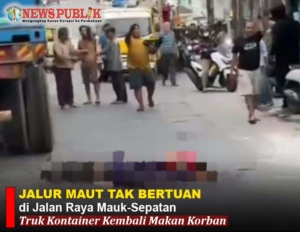 Jalur Maut Tak Bertuan di Jalan Raya Mauk-Sepatan: Truk Kontainer Kembali Makan Korban